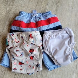 Boys Reusable Swim Bundle, 12 Months